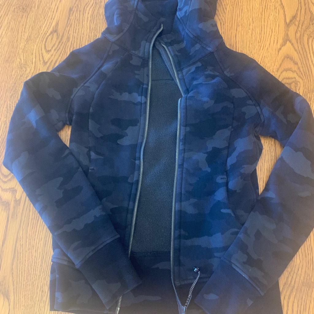 Camo Scuba Jacket Luluemon
